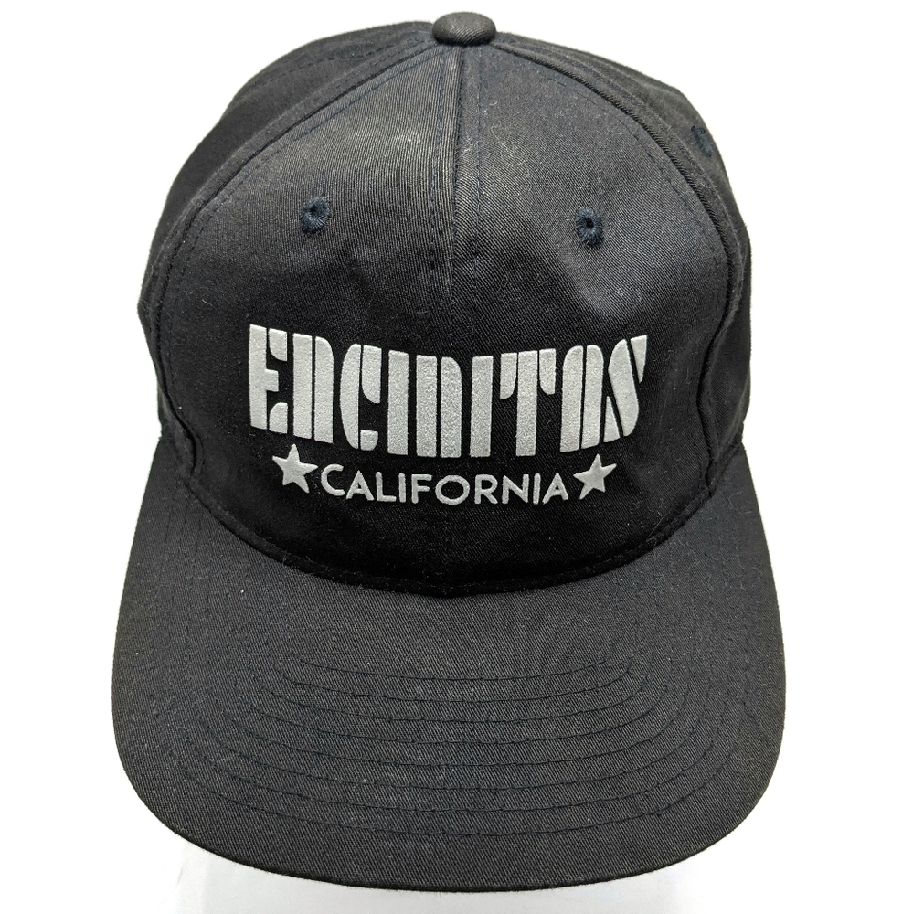 Snapback Encinitas CaliforniaBlack Hat w/ stars